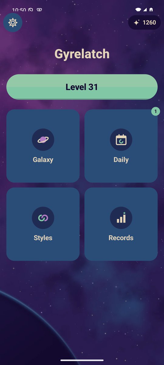 Gyrelatch screenshot